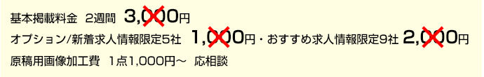 基本掲載料金